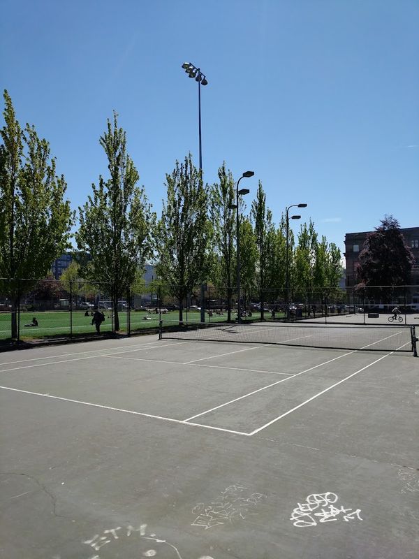 Cal Anderson Dodgeball Courts tennis courts