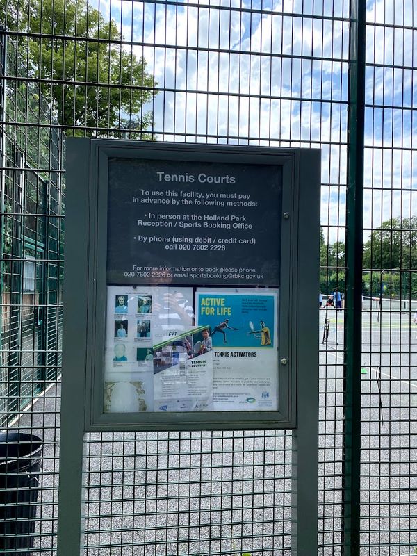 Holland Park Tennis Courts tennis courts