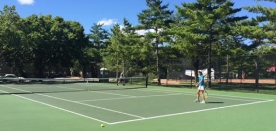 Oz Park Tennis Courts tennis courts