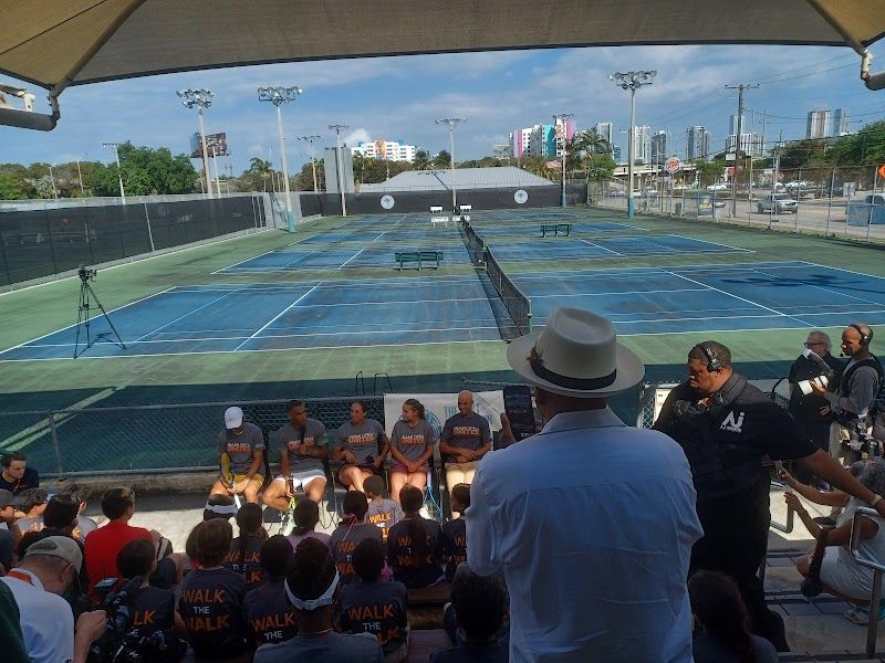 Moore Tennis Center tennis courts