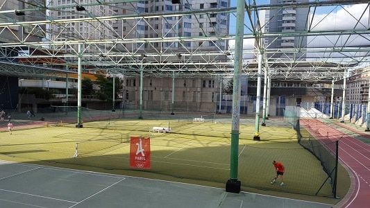 Tennis Paris XV tennis courts