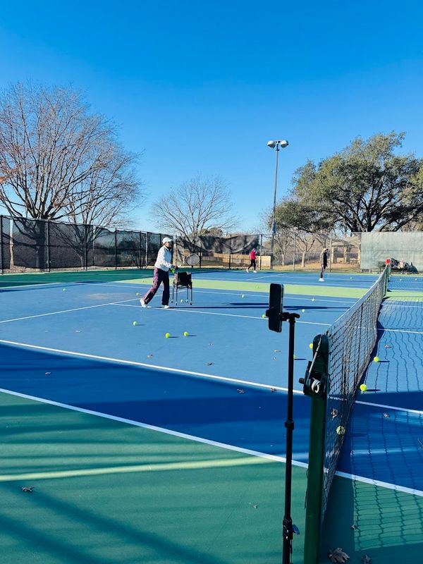 City of Carrollton Croft Outdoor Tennis Court tennis courts