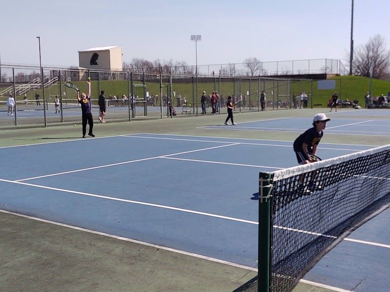 DeWitt High School Tennis Courts tennis courts